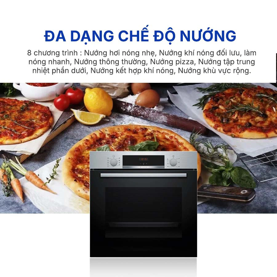 Lò nướng âm tủ Bosch HBA514BS3  QH246984 4