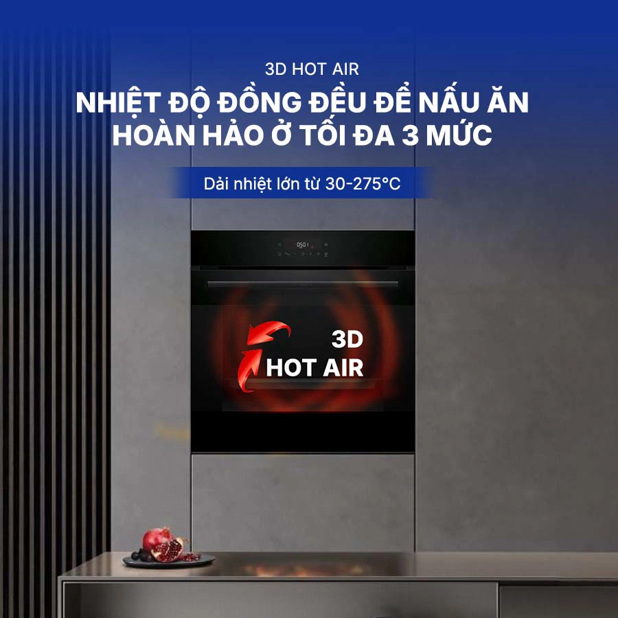 Lò nướng âm tủ Bosch HJG852YB0K 76 lít  QH246635 6