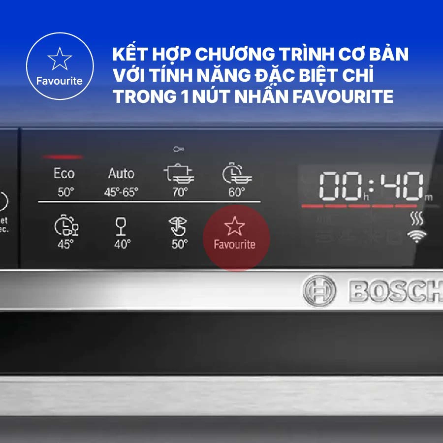 Máy rửa bát bán âm Bosch SMI6ECS10E QH246649 6