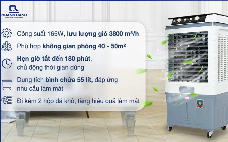 Các loại đá khô sử dụng trên quạt điều hòa