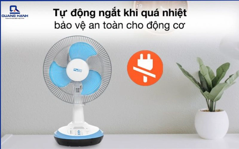tiện ích nổi bật quạt điều hòa