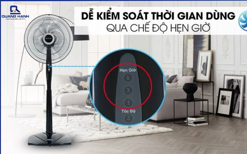 cùng dùng quạt đúng cách