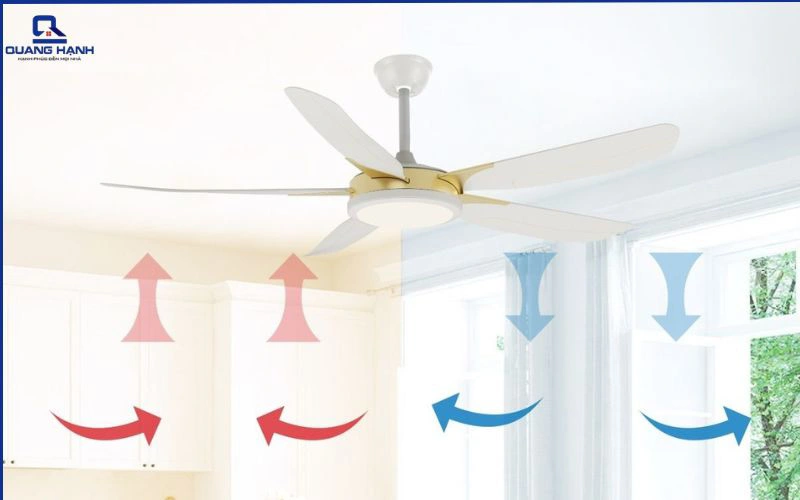 có nên bật quạt trần qua đêm hay không
