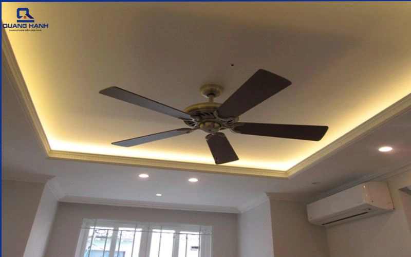 có nên bật quạt trần qua đêm hay không