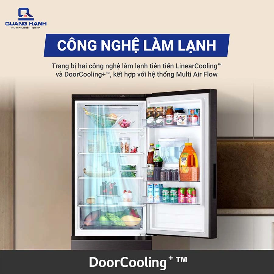 Tủ lạnh LG Inverter 332 lít LBD33BLMA  QH246007 2