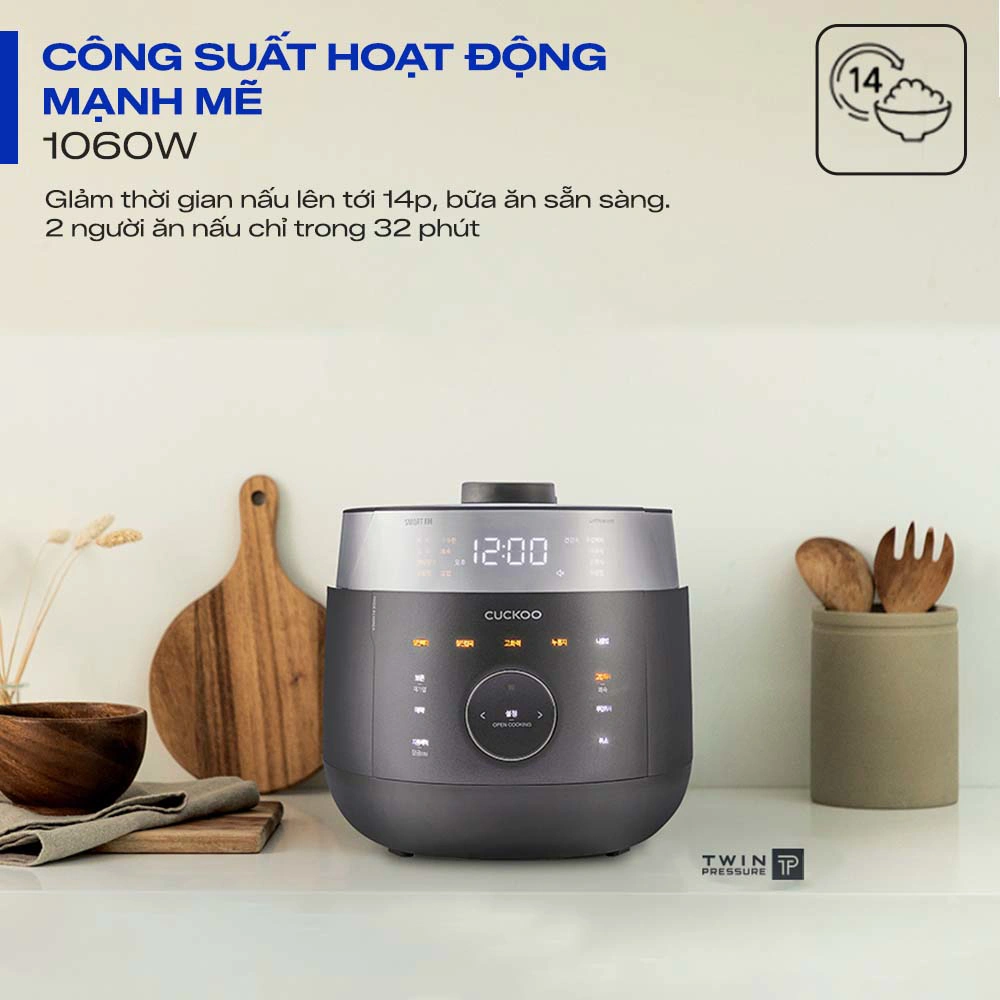 Nồi cơm điện cao tần áp suất kép Cuckoo CRP-LHTR0610FD 1.08 lít QH246834 7