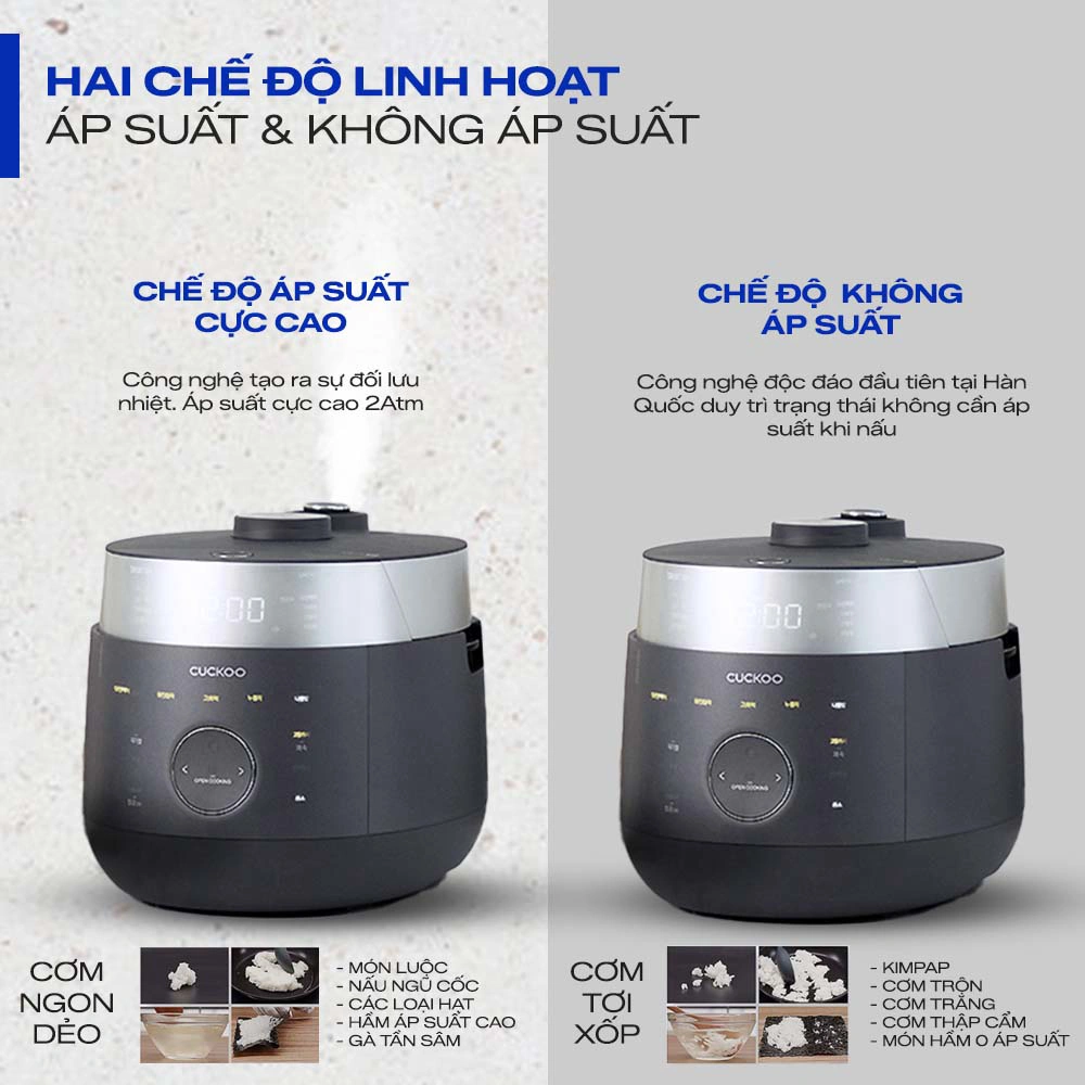 Nồi cơm điện cao tần áp suất kép Cuckoo CRP-LHTR0610FD 1.08 lít QH246834 6