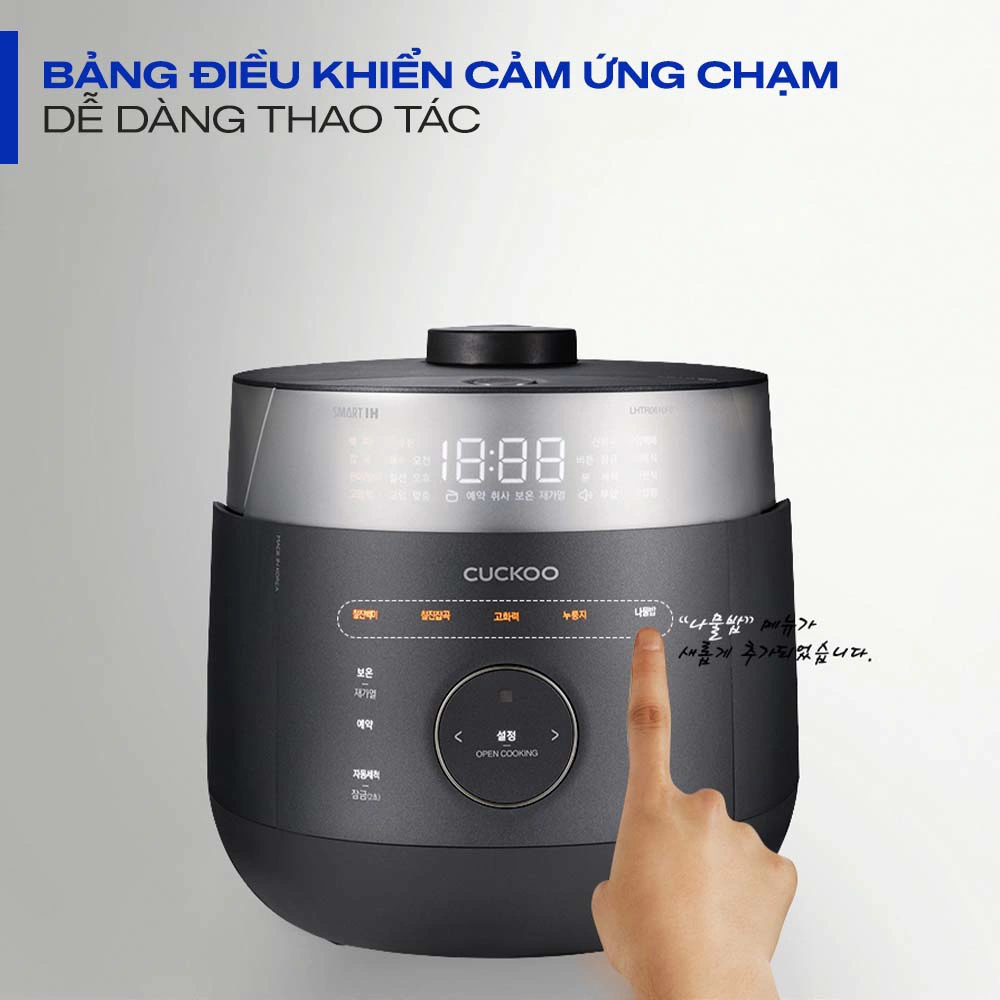 Nồi cơm điện cao tần áp suất kép Cuckoo CRP-LHTR0610FD 1.08 lít QH246834 5