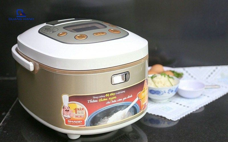 Hướng dẫn sử dụng nồi cơm điện sharp đơn giản, hiệu quả 4