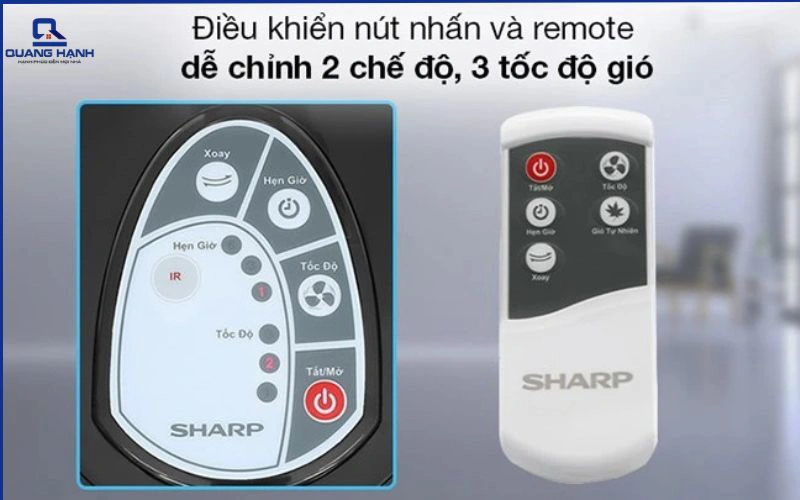 hướng dẫn sử dụng quạt lửng