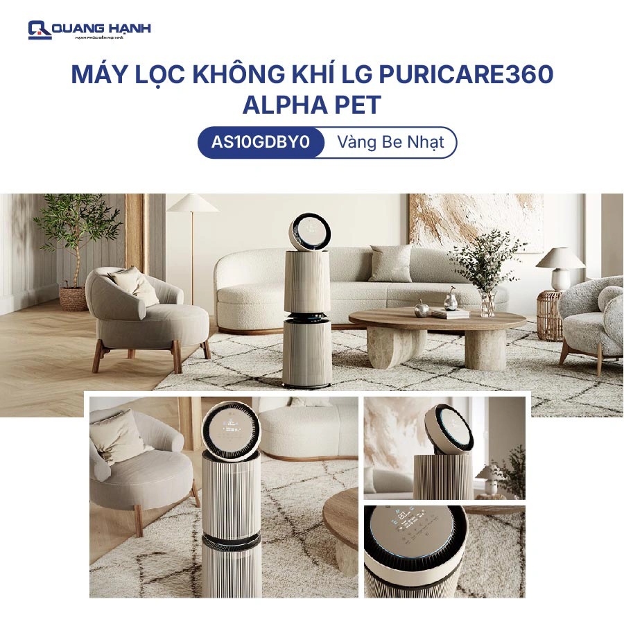 Máy lọc không khí LG PuriCare360 Alpha PET AS10GDBY0 QH241896 1