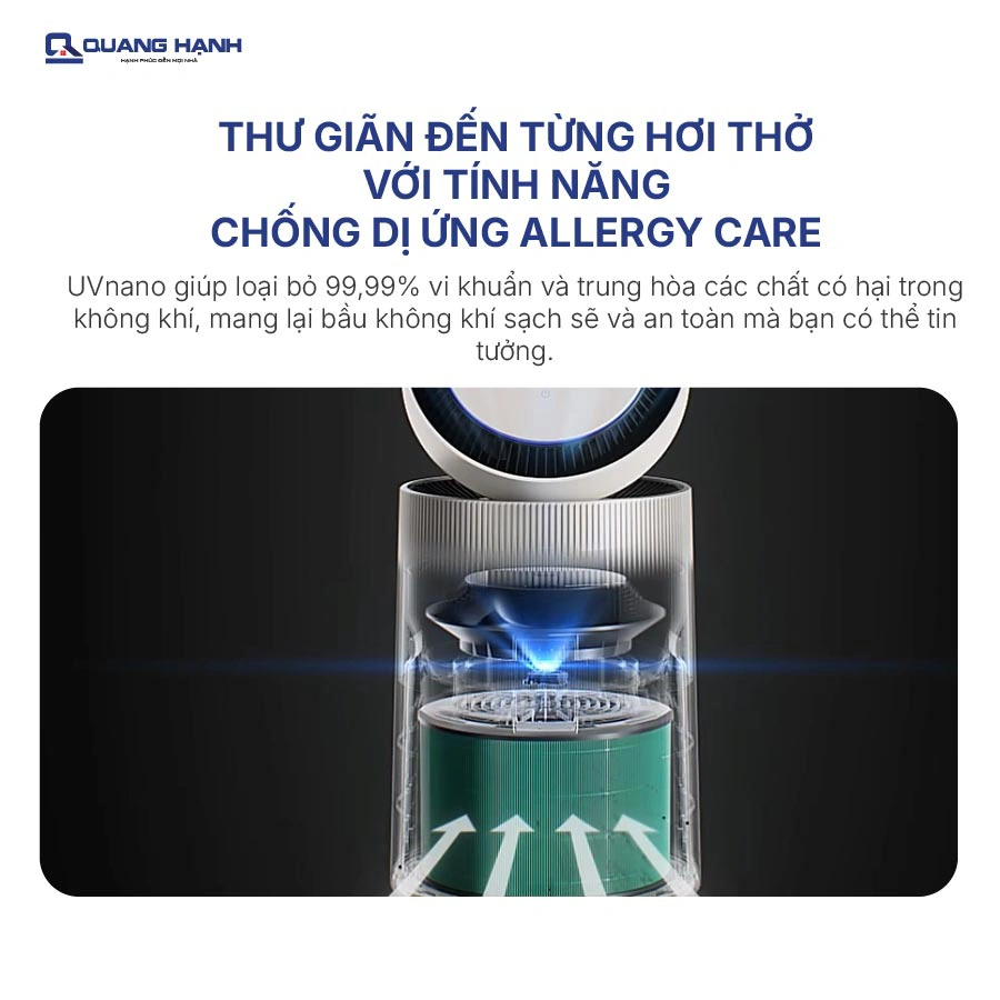 Máy lọc không khí LG PuriCare360 Alpha PET AS10GDBY0 QH241896 5
