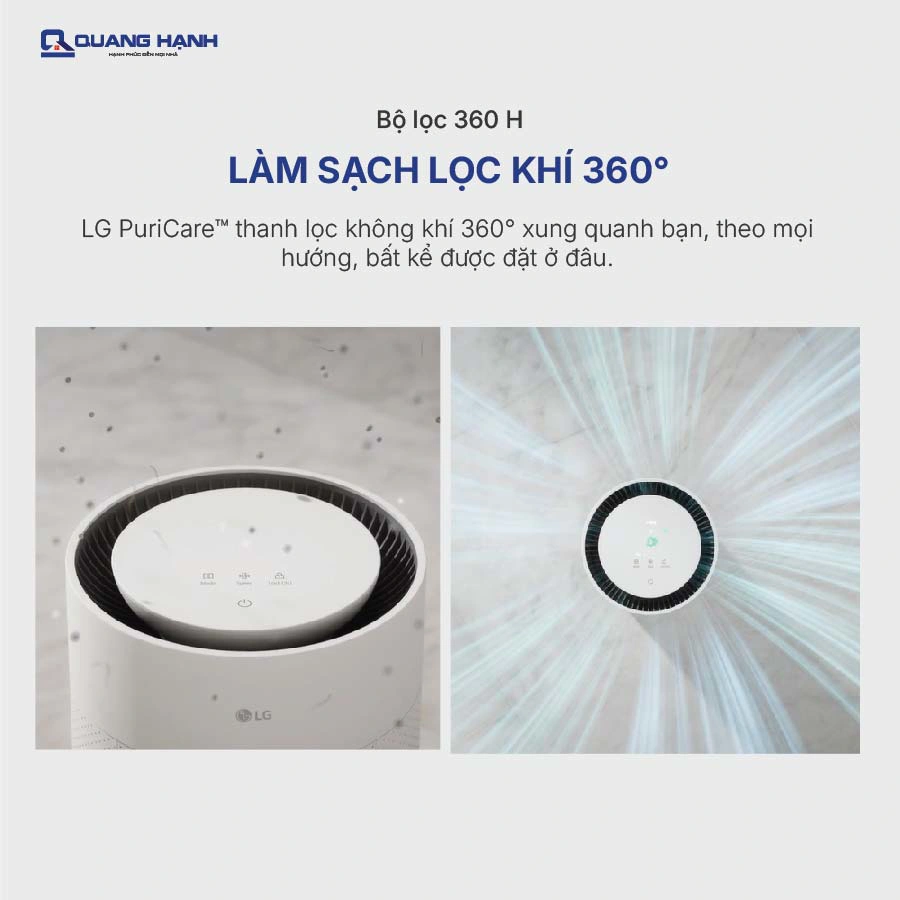 Máy lọc không khí LG PuriCare™ AeroHit AS35GGW10 QH245166 6