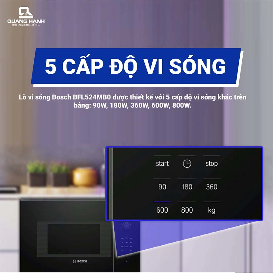 Lò vi sóng âm tủ Bosch BFL524MB2 QH247206 5