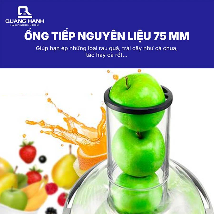 Máy ép trái cây Philips HR1863/20 QH2788 5