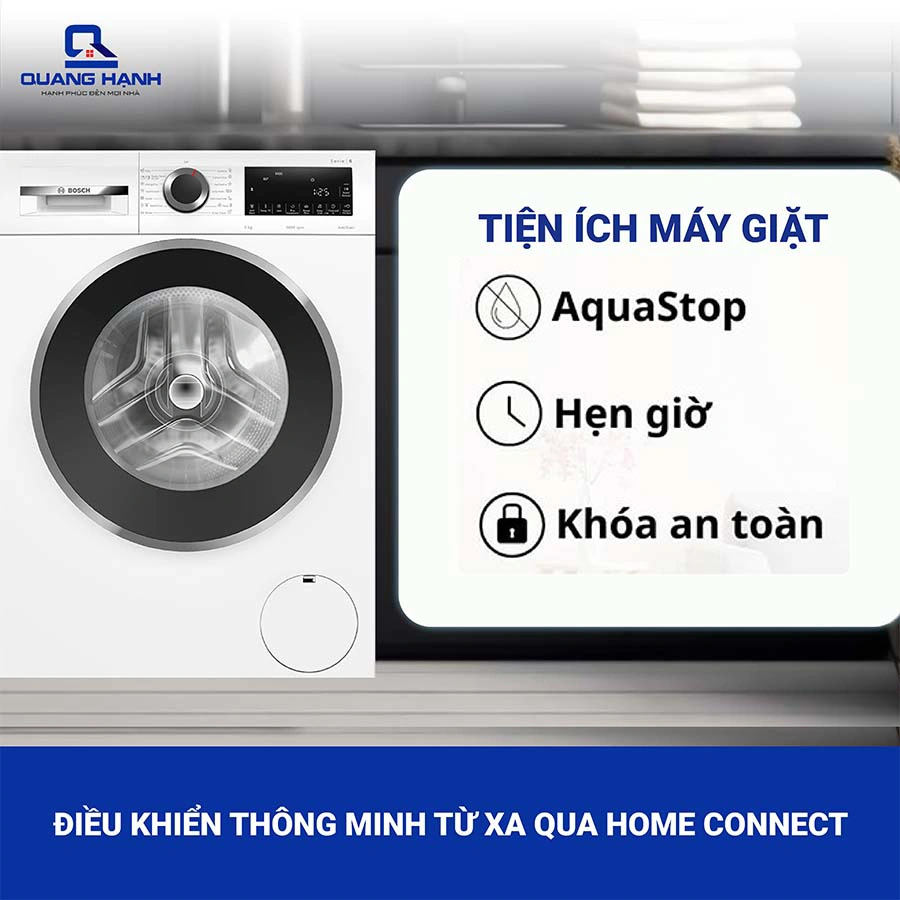 Máy giặt cửa trước Bosch WGG24400SG 9kg QH247210 6