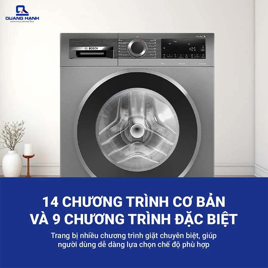 Máy giặt cửa trước Bosch WGG24401SG 9kg QH247211 5