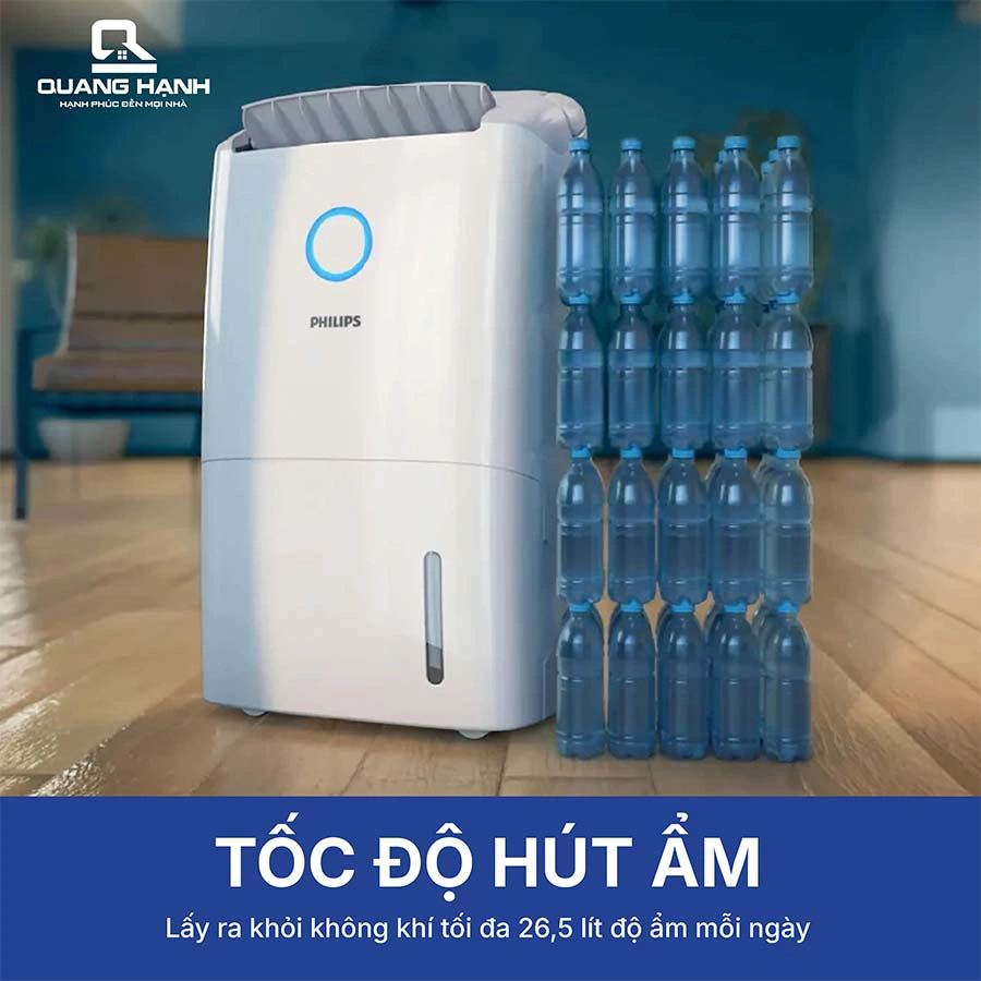 Máy hút ẩm Philips DE5305/11 hút ẩm 26.5 lít/ngày QH246778 3