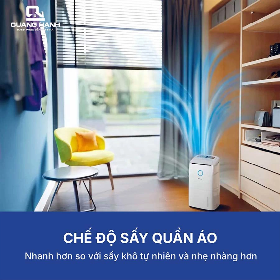 Máy hút ẩm Philips DE5305/11 hút ẩm 26.5 lít/ngày QH246778 7