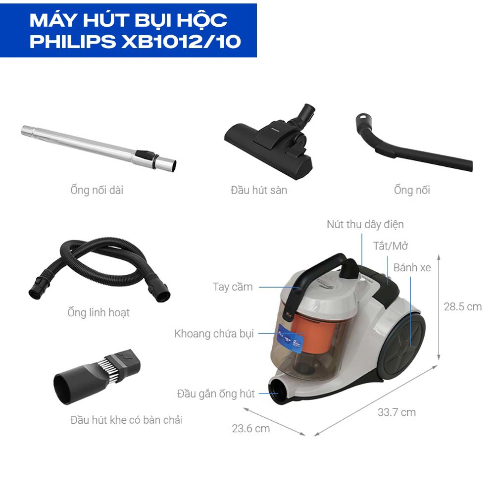 Máy hút bụi Philips XB1012/10 QH245851 1