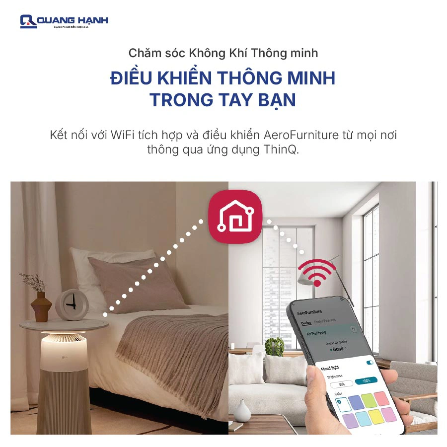 Máy lọc không khí LG PuriCare Aero Furniture AS20GPBK0 QH246971 4