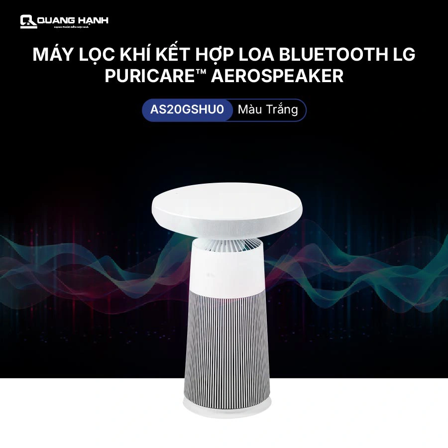 Máy lọc không khí kết hợp Loa LG PuriCare Aero Speaker AS20GSHU0 QH246972 1