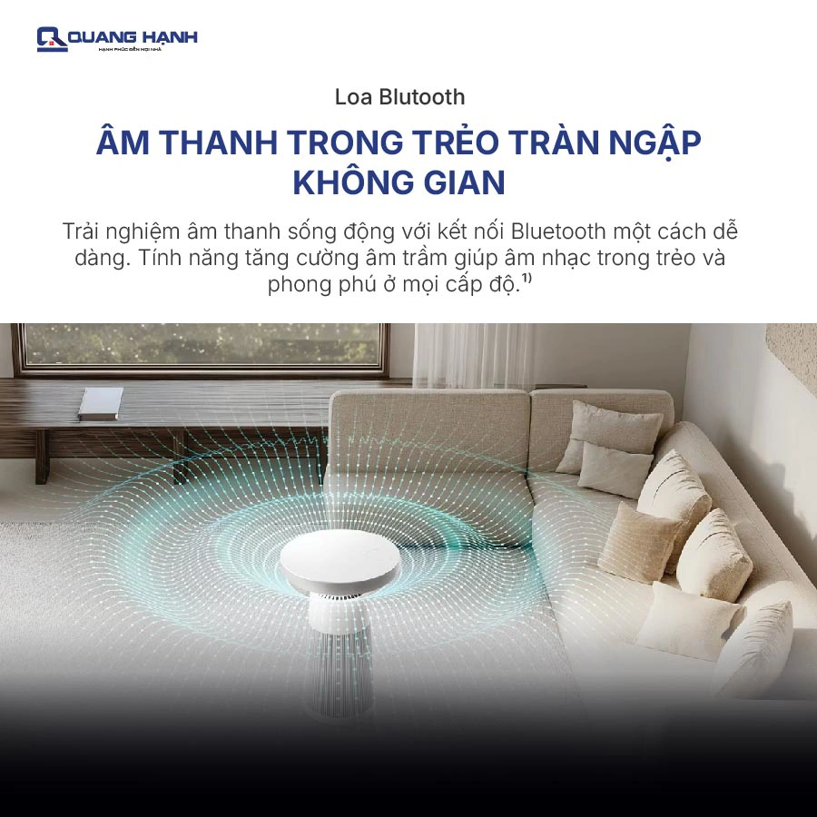 Máy lọc không khí kết hợp Loa LG PuriCare Aero Speaker AS20GSHU0 QH246972 4
