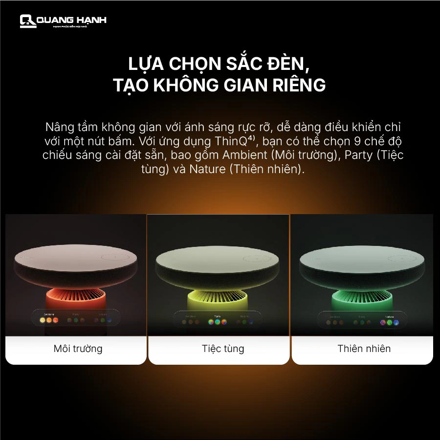 Máy lọc không khí kết hợp Loa LG PuriCare Aero Speaker AS20GSHU0 QH246972 5