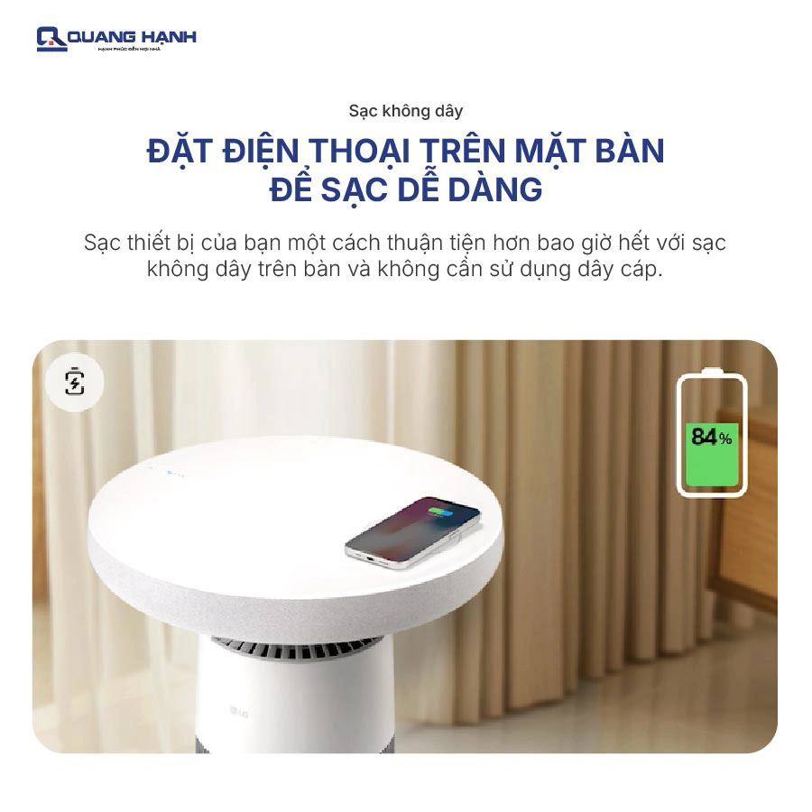 Máy lọc không khí kết hợp Loa LG PuriCare Aero Speaker AS20GSHU0 QH246972 8