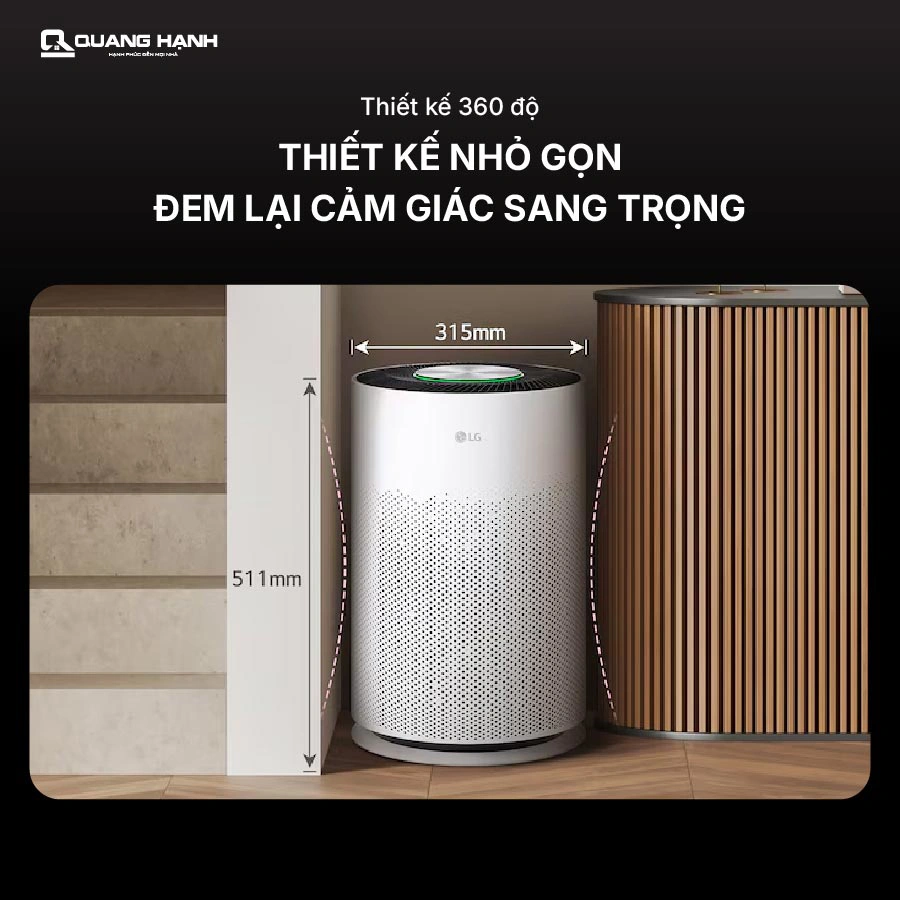 Máy lọc không khí LG PuriCare 360 Hit AS60GHWG0 41W QH241899 3
