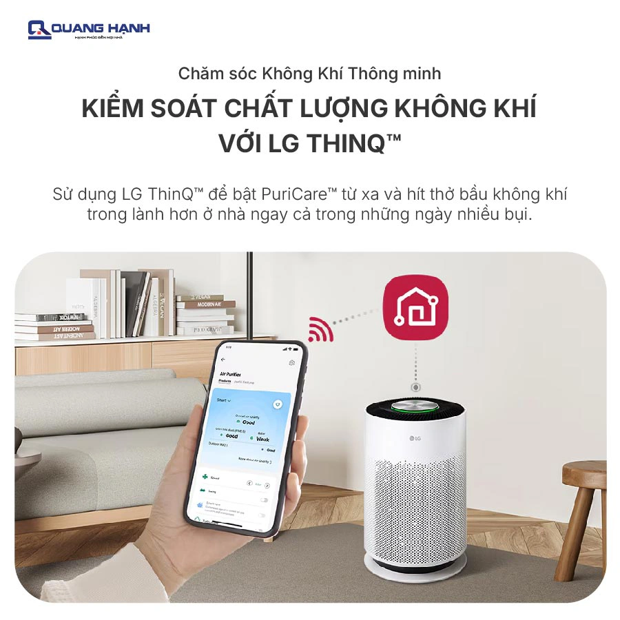 Máy lọc không khí LG PuriCare 360 Hit AS60GHWG0 41W QH241899 4