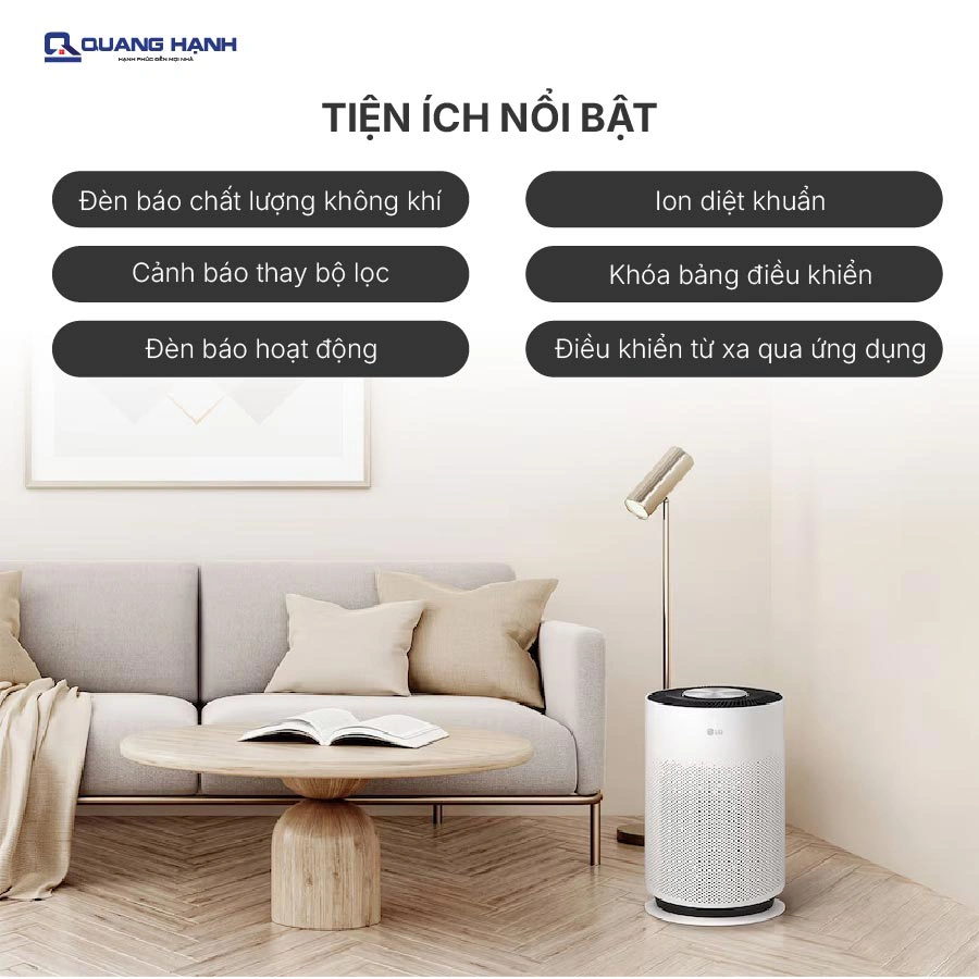 Máy lọc không khí LG PuriCare 360 Hit AS60GHWG0 41W QH241899 8