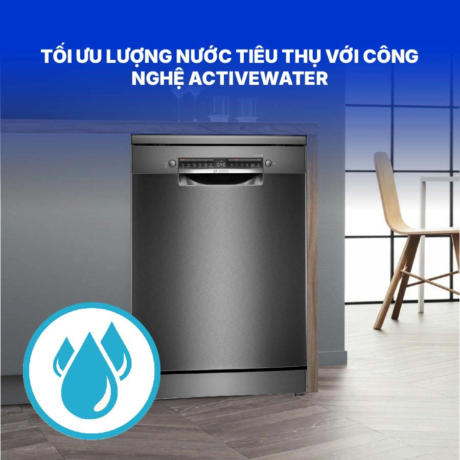 Máy rửa chén Bosch SMS4HMC25M QH247165 16