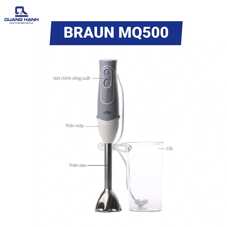 Máy xay cầm tay Braun MQ500  QH1302 1