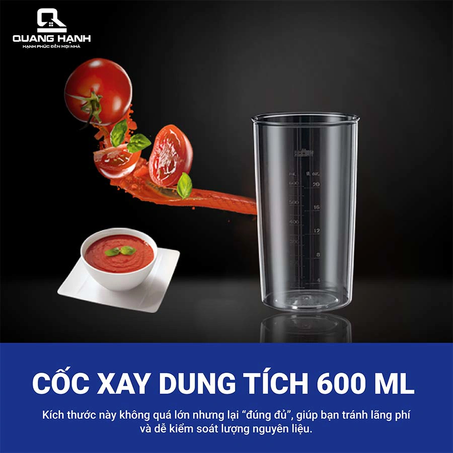 Máy xay cầm tay Braun MQ500  QH1302 4