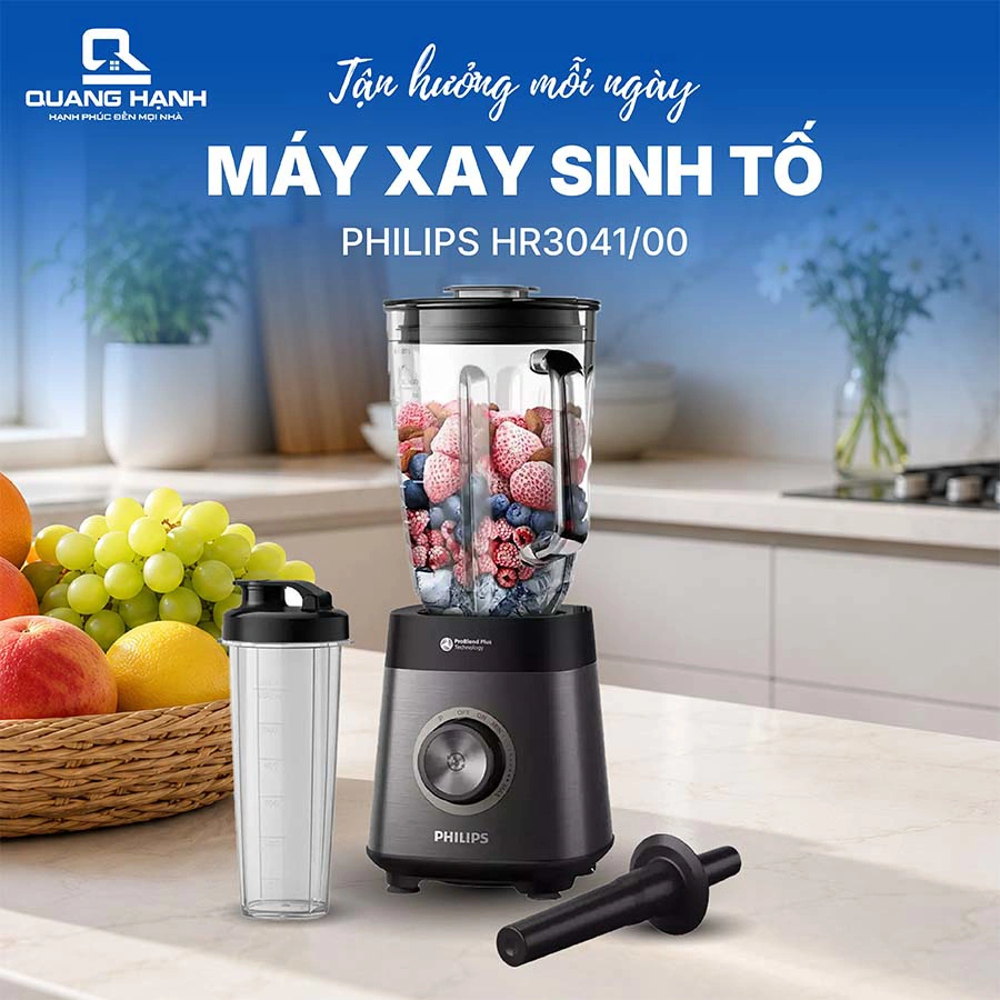 Máy xay sinh tố Philips HR3041/00 QH245843 2