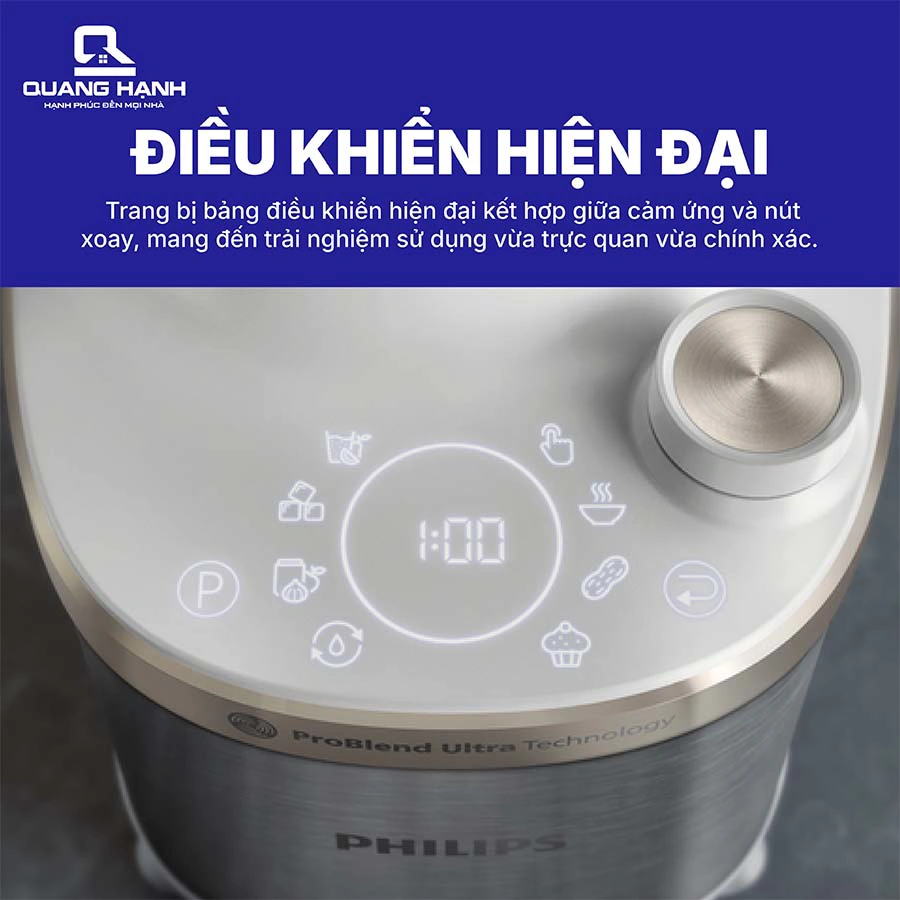 Máy xay sinh tố Philips HR3760/01 QH243676 3