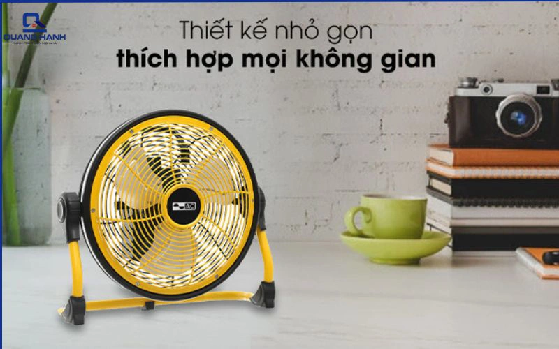 Nên mua quạt tích điện hay quạt ắc quy
