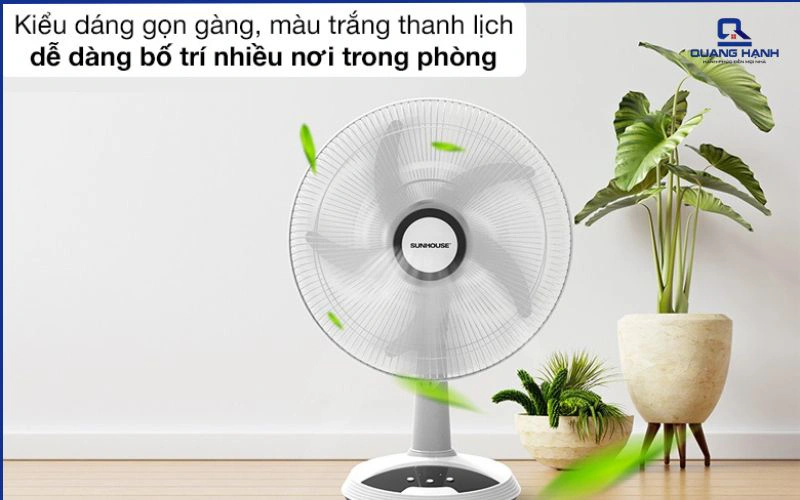 Nên mua quạt tích điện hay quạt năng lượng mặt trời
