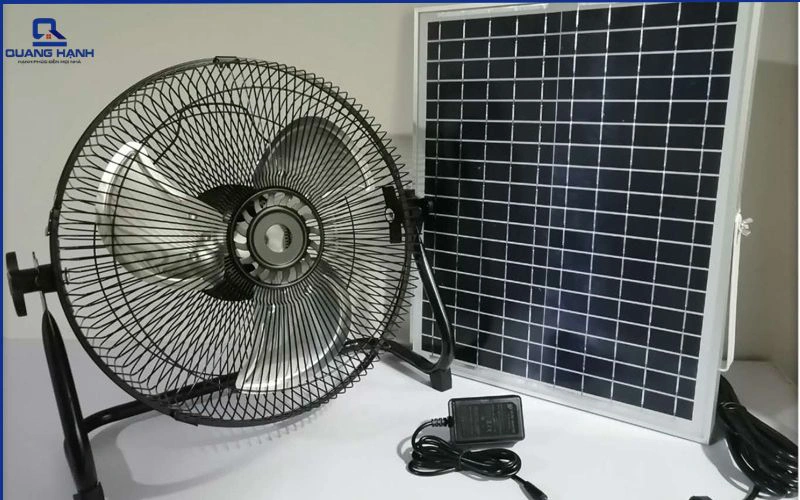 Nên mua quạt tích điện hay quạt năng lượng mặt trời