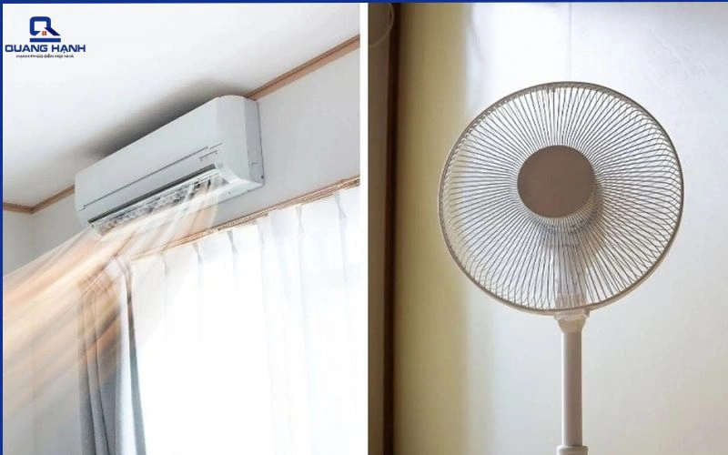 Ngủ quạt hay máy lạnh tốt hơn?
