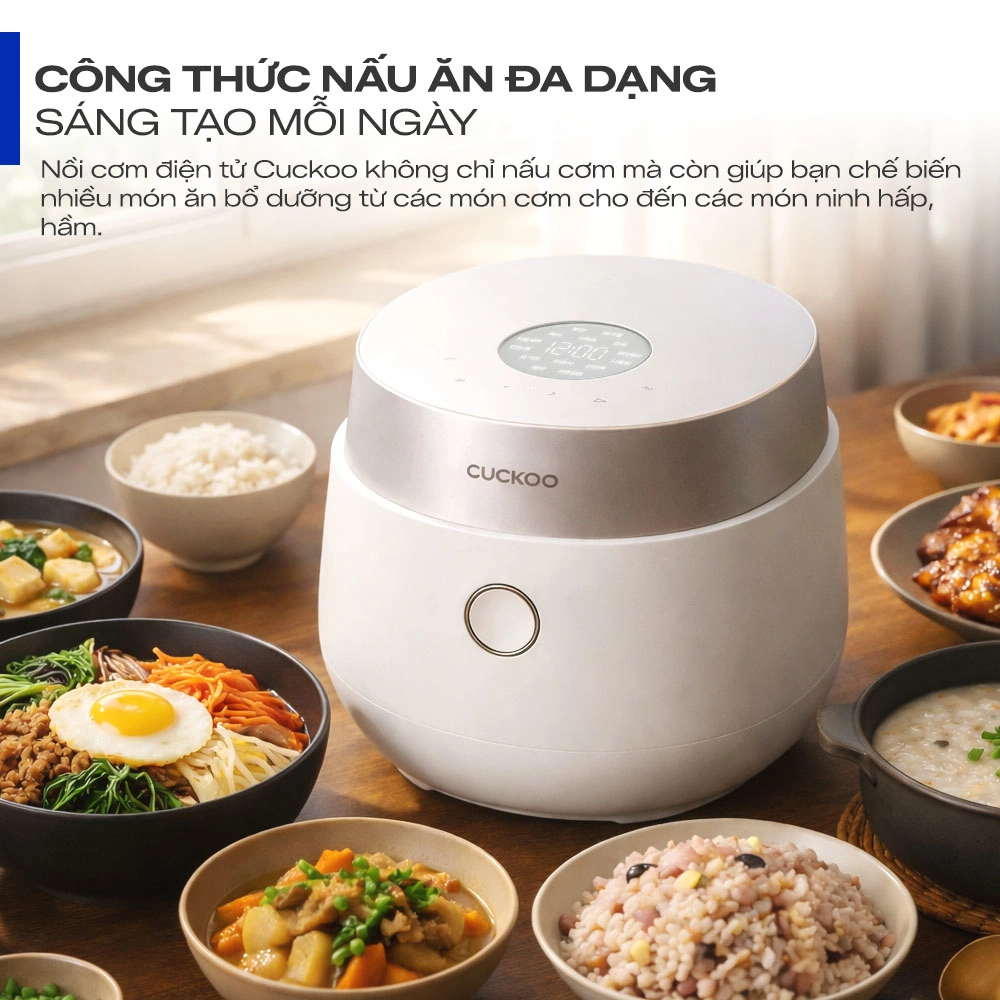 Nồi cơm điện Cuckoo CR-0685GW 1.08 lít QH247420 5