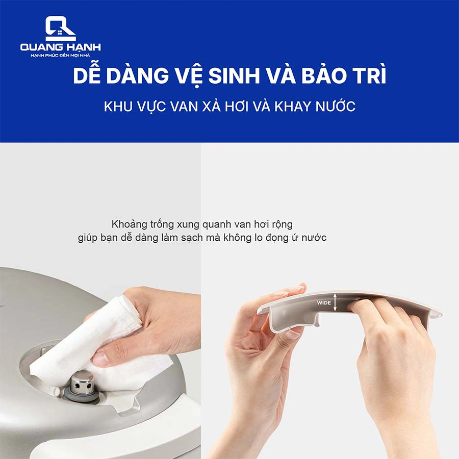 Nồi cơm điện áp suất cao tần Cuckoo CRP-NHTR1010FGW 1.8 lít QH247570 6