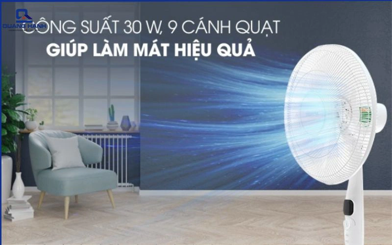 quạt cánh to hay cánh nhỏ mát hơn 1