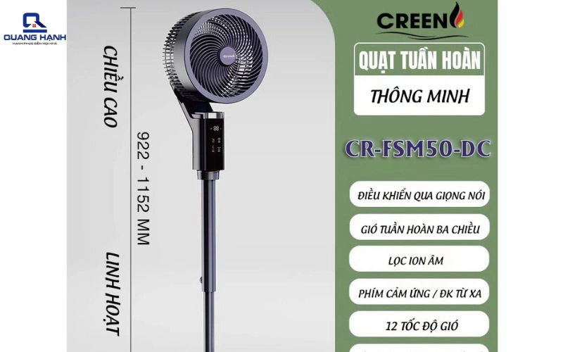quạt creen của nước nào