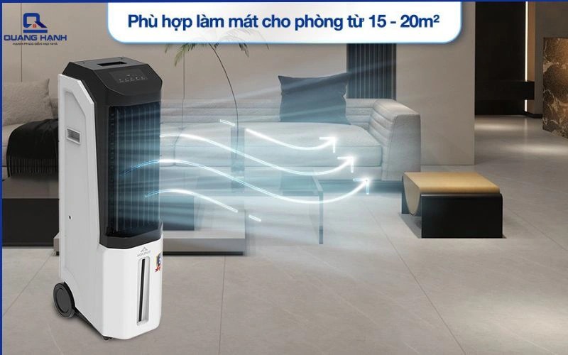 quạt điều hòa có mát không
