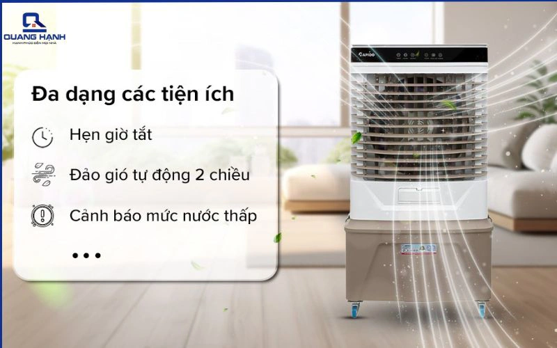 quạt điều hòa có tốn điền không