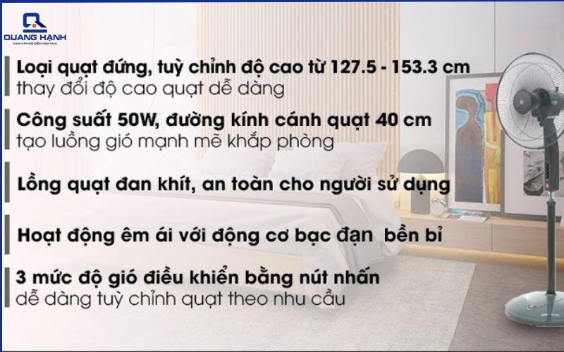 quạt kdk của nước nào