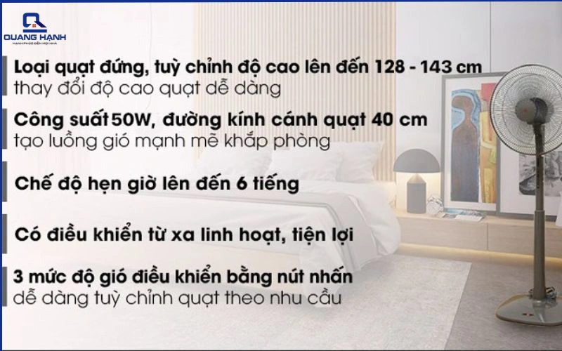quạt kdk của nước nào