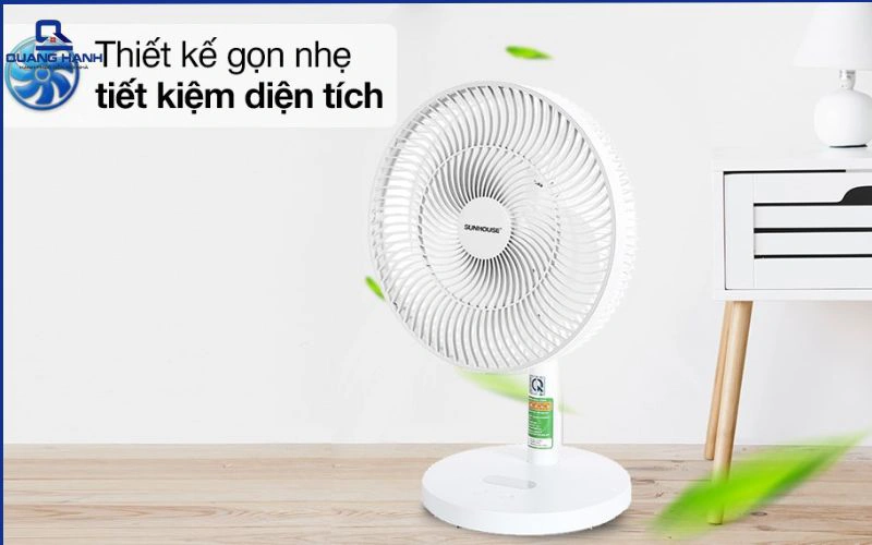 quạt sạc điện hãng nào tốt